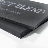 Perfect Blend Family Names Concrete Wall Art