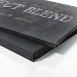 Perfect Blend Family Names Concrete Wall Art