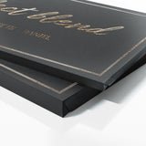 Perfect Blend Family Names Luxury Gold Wall Art