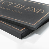 Perfect Blend Family Names Stone Wall Art