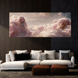 Pink Clouds Celestial Wall Art