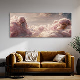 Pink Clouds Celestial Wall Art