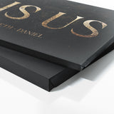 This Is Us Family Names Gold Wall Art