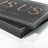 This Is Us Family Names Stone Wall Art