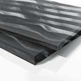 Usa Flag Black Waving Wall Art