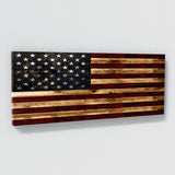 Usa Flag Wooden Wall Art
