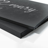 Wedding Couple Name Silver Wall Art
