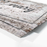 Wedding Couple Name Wooden White Wall Art