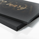 Wedding Family Name Gold Wall Art