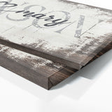 Wedding Family Name White Wood Grunge Wall Art