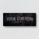 Your Business Company Concrete Rust Wall Art