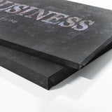 Your Business Company Concrete Rust Wall Art