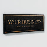 Your Business Company Stone Wall Art