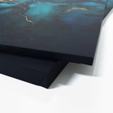 Marble Modern Luxury Azure Wall Art