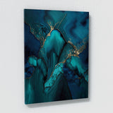 Marble Modern Luxury Azure Wall Art