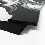Marble Modern Luxury Black White Wall Art