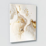 Marble Modern Luxury Cream White Wall Art