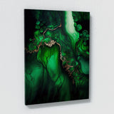 Marble Modern Luxury Emerald Green Wall Art