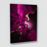 Marble Modern Luxury Magenta Wall Art