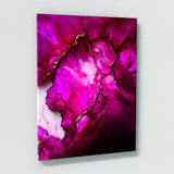 Marble Modern Luxury Magenta Wall Art