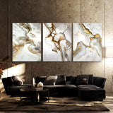 Marble Modern Luxury White Wall Art