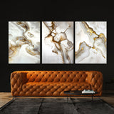 Marble Modern Luxury White Wall Art