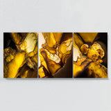 Marble Modern Luxury Yellow Wall Art