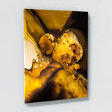 Marble Modern Luxury Yellow Wall Art