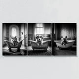 Nurbusery Baby Cat Dog Wolf 1 Wall Art