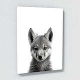 Nursery Baby Bear Deer Wolf 2 Wall Art