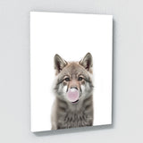 Nursery Baby Bear Deer Wolf 5 Wall Art