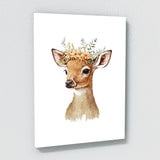 Nursery Baby Deer Fox Owl 4 Wall Art