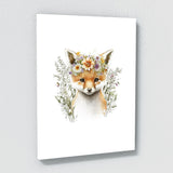 Nursery Baby Deer Fox Owl 4 Wall Art