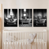 Nursery Baby Leopard Lion Tiger 1 Wall Art