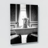 Nursery Baby Alpaca Bathtub 77 Wall Art