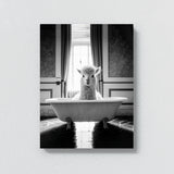 Nursery Baby Alpaca Bathtub 77 Wall Art