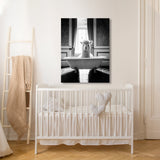 Nursery Baby Alpaca Bathtub 77 Wall Art
