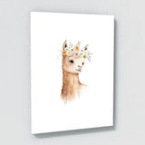 Nursery Baby Alpaca Boho 124 Wall Art