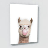 Nursery Baby Alpaca Bubble Gum 39 Wall Art