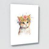 Nursery Baby Cat Boho 109 Wall Art
