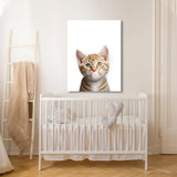 Nursery Baby Cat Bubble Gum 19 Wall Art