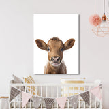 Nursery Baby Cow Photography 159 Wall Art