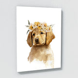 Nursery Baby Dog Boho 110 Wall Art