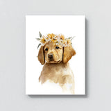 Nursery Baby Dog Boho 110 Wall Art