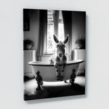 Nursery Baby Donkey Bathtub 84 Wall Art