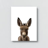 Nursery Baby Donkey Photography 160 Wall Art