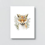 Nursery Baby Fox Boho 122 Wall Art