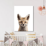 Nursery Baby Fox Photography 155 Wall Art