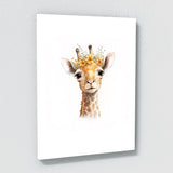 Nursery Baby Giraffe Boho 115 Wall Art