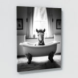Nursery Baby Horse Bathtub 78 Wall Art